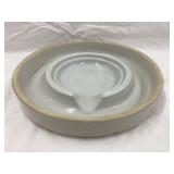 Chicken Waterer Stoneware Base, 10 1/4"Diameter,