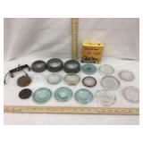 Flat of Fruit Jar Lids, Incl. Embossed