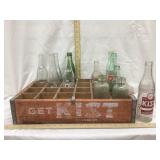 Vintage KIST Wood Pop Crate, Garnavillo Iowa& (1)