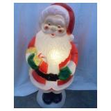 General Foam Plastics Santa w/ Candy Cane Blow