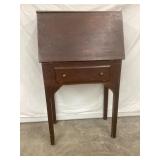 Primitive Homemade Drop Front Writing Desk w/