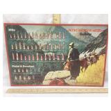 Modern Winchester-Western Bullet Tin Embossed