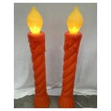 Union Products Blow Mold Candles, Working, 35"T,