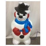 General Foam Plastics Derby Snowman Blow Mold