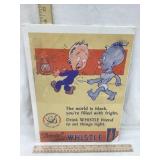 Vintage 1941 Whistle Pop Black Americana Paper