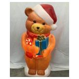 Empire Teddy Bear w/ Orange & Blue Blow Mold,