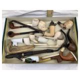 Vintage Pipe Collection incl. Clay, Hunting &