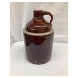 1/2 Gal. Albany Slip Stoneware Jug, 8 3/4"T, Lip