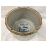 J.V. Rambo, Clarksville, Iowa Stoneware Ribbed