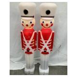 (2) Union Products Toy Soldiers Blow Molds w/