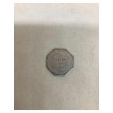 Schmelzers Tavern, Littleport Iowa 5 Cent Token