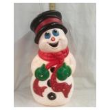 Grand Venture Vintage Snowman Blow Mold, Working,