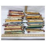 Large Collection of Adv. Pencils, etc.
