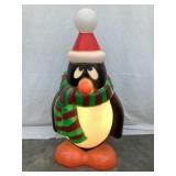 General Foam Plastics Holiday Penguin w/ Red &