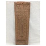 Marshall Farm Service Co. Adv. Metal Thermometer,