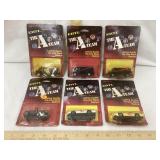 NIB (6) Ertl A-Team 1/64 Scale Toy Cars