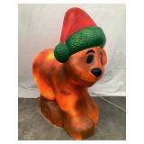 General Foam Plastics Brown Christmas Cub Blow
