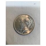 1923 Peace Silver Dollar