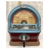 Mercury 1 Cent "Test Your Strength Daily"