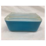 Vintage Pyrex Blue Refrigerator Jar w/ Lid, Lid