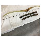 Vintage Bear "Glass-Powered" Kodiak Wooden Bow,