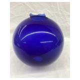 Cobalt Blue Light Rod Ball, End Chips/Damage,