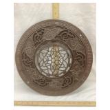 Dubuque Iowa Cast Iron w/ Center Piece, 15 3/4"