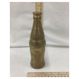 Coca-Cola Brass Bottle, 7" T
