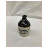 C.W. Flint, Primghar IA Adv. Stoneware Mini Jug