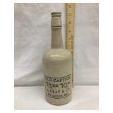 Pure Rye, A. Graf & Co., St. Louis MO. Stoneware