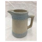 Red Wing Stoneware Cherry Band Pitcher, Handle