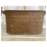 Atlantic Copper Boiler, Dents, 13" T, 24" W, 13