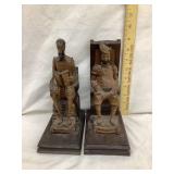 Vintage Hand Carved "Don Quixote & Sancho Penza"