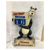 Hamm's Beer Bear 'Join Today' Calendar Counter