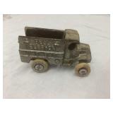 Original Bell Telephone Cast Iron Truck, 3 3/4"L