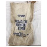 Dubuque Seed Co. Dubuque IA 5 Lb Seed Sack