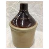 Weeks Bros., Akron, OH 1 Gal. Salt Glazed