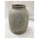 Early Wax Seal Stoneware Jar, Rim Chips, Base