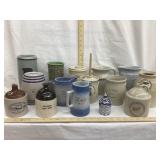 (15) Commemorative Stoneware Pieces, Etc.