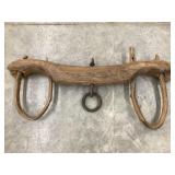 Wood Ox Yoke, NO SHIPPING, 43"L, 21 1/2"T