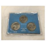 Susan B. Anthony First Year All Mints Set-3 Coins