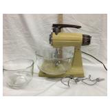 Vintage Sunbeam Mixmaster Stand Mixer, Working,