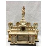 Glolite Vintage Religious Lighted Altar w/ Box,