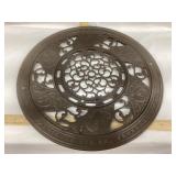 Cast Iron Register Grate, 16" Diameter