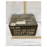 Hand Carved Folk Art Clogs w/ Shipping Box, Box