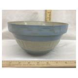 Red Wing Stoneware Greek Key 8" Bowl, Lip Nicks,