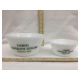 (2) Farmers Cooperative Elevator George, IA Adv.