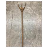 Primitive Wood 3 Prong Pitch Fork, , 71"L