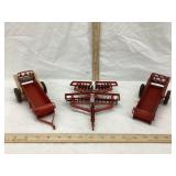 (2) Tru Scale Spreaders & (1) Disk, 1/16 Scale,