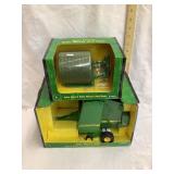 Ertl John Deere 567 Baler and Bale Mover, Both